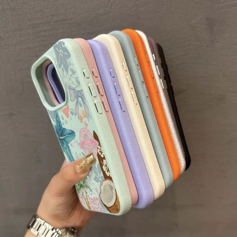 Dành Cho Samsung S23 FE S24 S25 Ultra S23 S22 S21 Plus A55 A34 A35 A52 A15 A54 A16 Fresh Starfish Coconut Lichee Pattern Vỏ Mềm Silicon Chống Sốc
