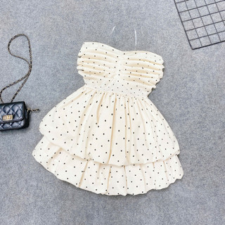 Set Áo Váy Bigsize Áo Quây Kiểu Vạt Bí Xòe Phối Chân Váy Bí Ngô (A186+CV413/CV423)