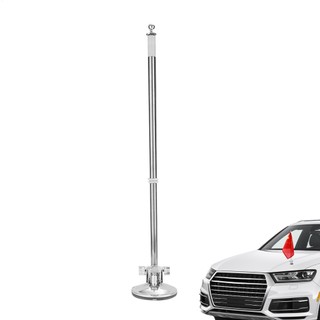 Suction Cup Flag Mount Vehicle Flagpole Bracket Flagpole Display Holder for Car SUV House Truck Flag Pole abrtedvn