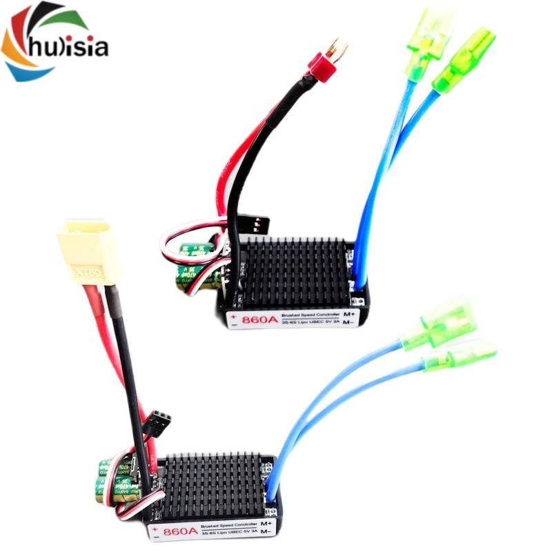 chulisia Thay thế bàn chải cao chống nước RC ESC hai chiều 860A 12V-24V ESC