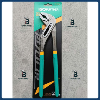 Kìm mỏ quạ đa năng 10"-12" GoFuther, thân thép Carbon siêu cứng, độ cứng răng 61 HRC