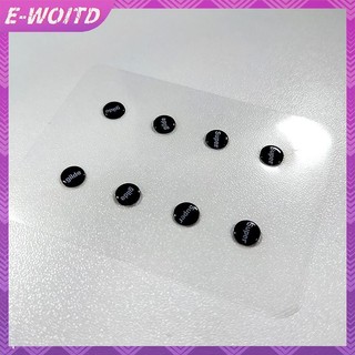 E-WOITD 1 Gói Kính DIY Đa Năng Chấm Chuột Miếng Lót Chân Miếng Dán Cho Chuột Chơi Game Miếng Lót Chống Trơn Trượt HNVN