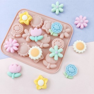 Khuôn Silicon Thỏ, Rùa, Cá, Mèo, Hoa, Nơ, Chân, Gấu Nhiều Hình Dễ Thương Làm Rau Câu, Pudding, Panna Cotta , Kẹo dẻo