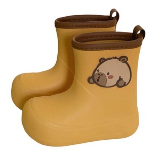 Xixitiao Dễ Thương Capybara Capybara Bé Trai Bé Gái Mặc Ngoài Thoải Mái Chống Thấm Nước Giày Đi Mưa