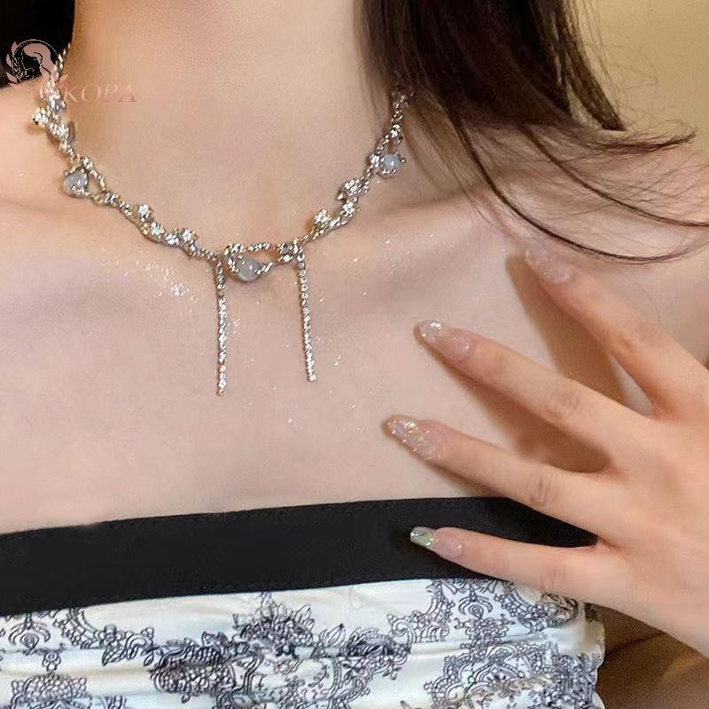 Vòng cổ tua rua ngọc trai không đều dành cho nữ - Quà tặng kỷ niệm Việt Nam