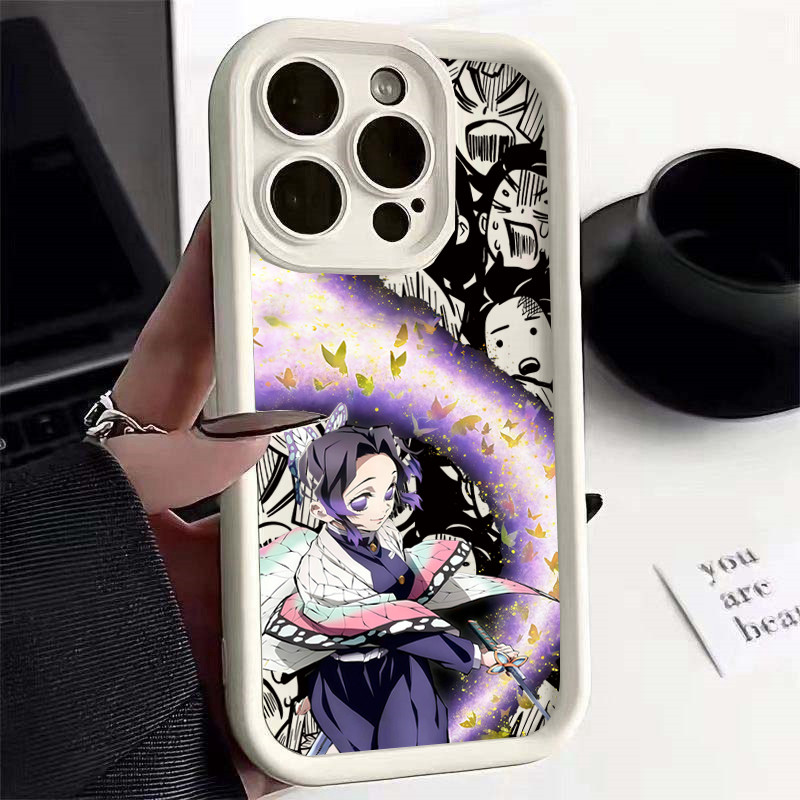 Anime Demon Slayer Tomioka Giyuu Kochou Shinobu Ốp Lưng Samsung Galaxy M34 M31 M51 M30S M23 M20 M11 M15 M16 F06 J4 J6 Plus J7 Core J8 A10 A01 A31 A02 S20 Ultra Ốp Lưng Silicon
