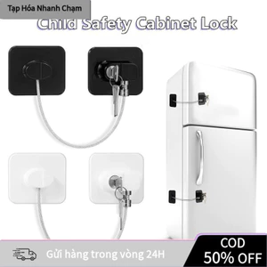 Khóa an toàn cho bé, phù hợp cho tủ lạnh, tủ quần áo và cửa sổ trong nhà