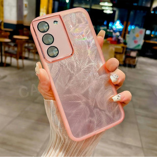Ốp Điện Thoại Cho Redmi 15 Redmi15 15C 4G 5G 2025 Lấp Lánh Lông Vũ Silicon Chống Sốc Vỏ Bảo Vệ Ống Kính Máy Ảnh Ốp Lưng