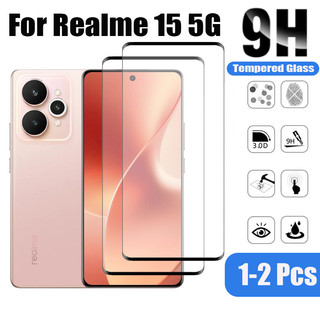 1-2 Chiếc Realme 15 5G Kính Cường Lực Bảo Vệ Màn Hình Cho Realme 14 13 12 11 Pro Plus 12x 11x 4G 5G