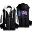 SY3 Arcane Liên Minh Huyền Thoại JINX anime Dây Kéo Áo Khoác Áo Unisex Top YS3