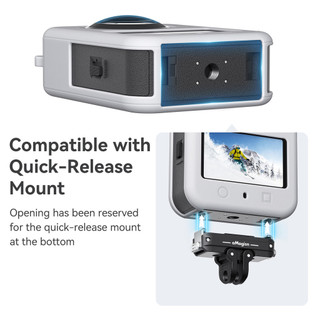 Dành Cho DJI OSMO 360 Vỏ Silicon Bảo Vệ Ống Kính Thân Silicon Bảo Vệ DJI 360 Toàn Cảnh Thể Thao Camera Phụ Kiện