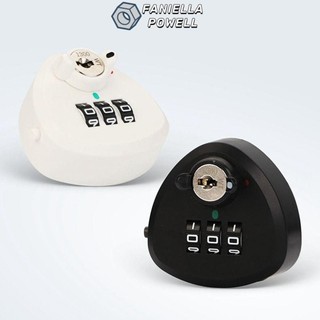 Khóa kết hợp FANIELLAPOWELL, Khóa mật khẩu chống trộm nội thất, 3 mã kỹ thuật số Phần cứng bảo mật Khóa ngăn kéo Tủ ngăn kéo