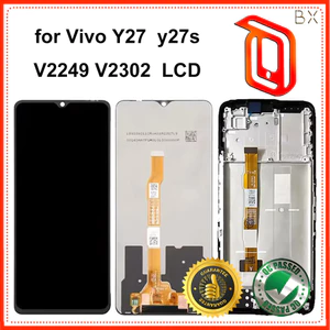 Dành Cho Vivo Y27 y27s V2249 V2302 Màn Hình Hiển Thị LCD Bộ Số Hóa Cảm Ứng Thay Thế Với Khung BGXN