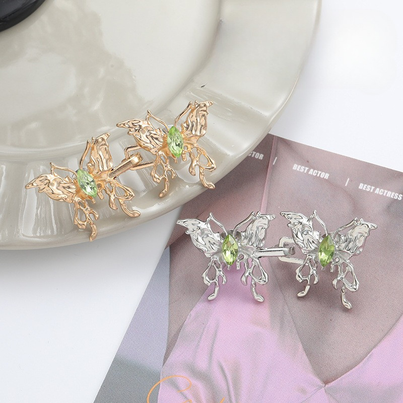 [Yunyuan] Khóa thắt lưng cá nhân hình con bướm dạng lỏng có thể tháo rời Công cụ thắt lưng không cần đinh và không cần đường may
