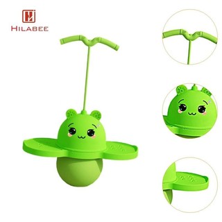 Hilabee Đồ chơi nhảy có tay cầm kèm bơm, bảng nhảy, gậy nhảy cho trẻ em, thể dục