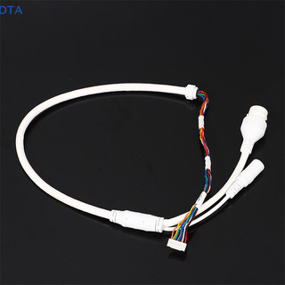 Cáp DTA Ethernet Lan PoE RJ45 Cáp mạng 10 chân 10 cho Camera Ip Hikvision PO