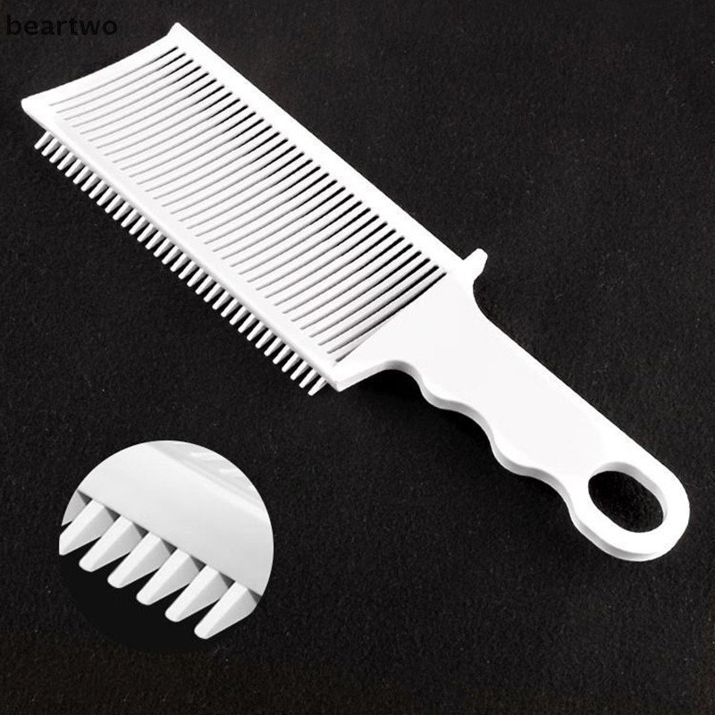 < Beartwo > Lược Phai Tóc Hỗn Hợp Flat Top Lược Cắt Tóc Cho Nam Chịu Nhiệt Phai Màu Salon Dụng Cụ Tạo Kiểu Đẹp