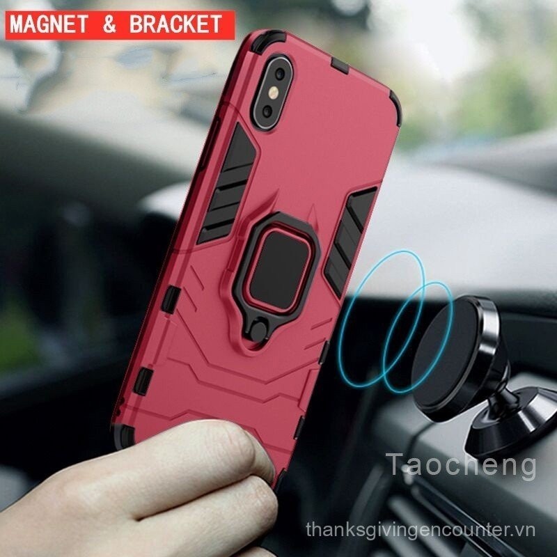 Ốp điện thoại Oppo F11 R17 Pro A9 A5 2020 K3 r17pro f11pro Ốp lưng mềm chống sốc Vỏ giáp cứng mới Giá đỡ điện thoại giá đỡ vòng từ tính giá đỡ Stent e5rn