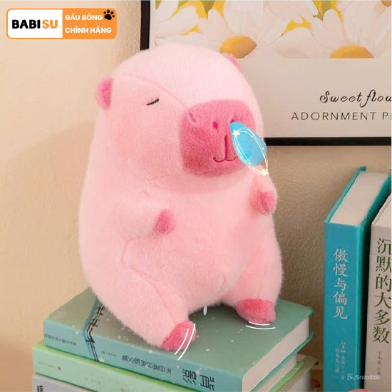 Capybara Hồng Chảy Nước Mũi Capybara Chảy Nước Mũi Hồng Dễ Thương Capybara Màu Hồng Cao Cấp Mẫu Mã Và Kích Thước Đa Dạng