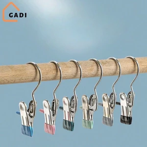 Quần áo gia đình Móc kim loại Kẹp quần áo bằng thép không gỉ aladanh-net-vn