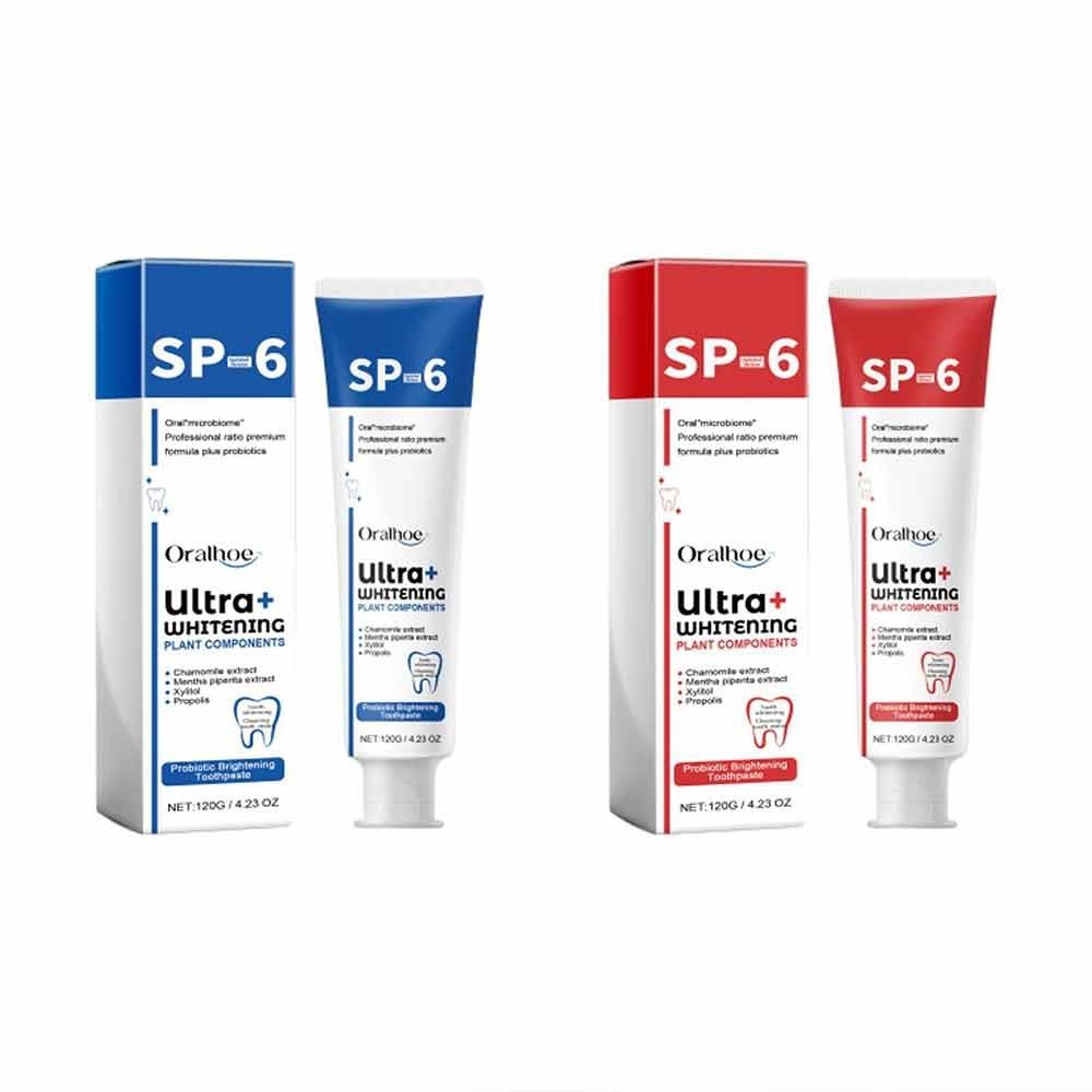 Oral Whitening Toothpaste Probiotic SP-6 Oral Whitening Toothpaste ...