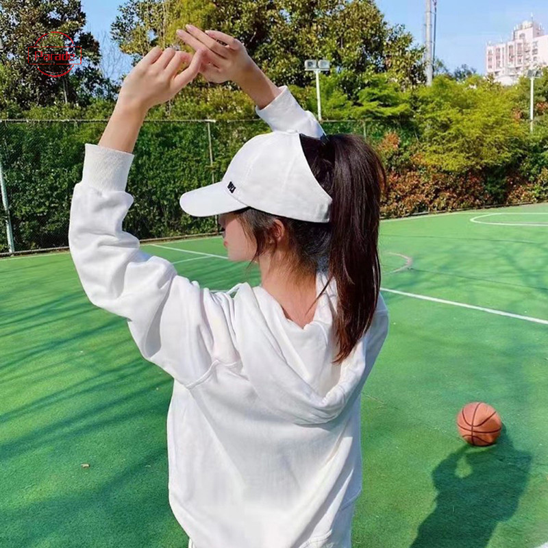 Parade Bóng Chày Snapback Đuôi Ngựa Nửa Trống top kpop Mũ Nữ Chống Nắng Che Nắng Mũ Thể Thao Thường Ngày VN