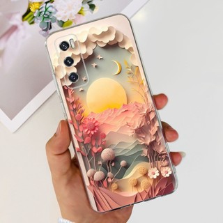 Vỏ Chống Sốc Cho Vivo V2022 V2023 V20 SE Ốp điện thoại Hoa Bướm Thời Trang Silicon Mềm Ốp điện thoại Cho VivoV20 SE Ốp điện thoại