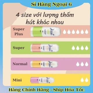 Băng vệ sinh Tampon Jessa 3 giọt normal hộp 80 chiếc Hàng nội địa Đức