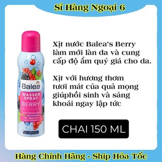 [auth] XỊT KHOÁNG BALEA  AQUA 150ML -NỘI ĐỊA ĐỨC ĐỦ BILL [Hot]