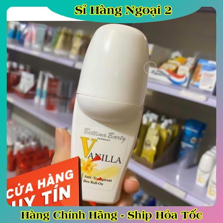 [auth] Lăn Khử Mùi Hương Nước Hoa Vanilla Bettina Barty Cho Nữ 50ml Của Đức [Hot]