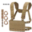Vest MK5 retro treo cắt laser mặt trước MOLLE