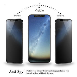 2 Chiếc Kính Cường Lực Riêng Tư Cho iPhone X XS XR 11 12 13 mini 14 15 16 Pro MAX 6 7 8 Plus SE Chống Gián Điệp Nhìn Trộm Màn Hình Bảo Vệ