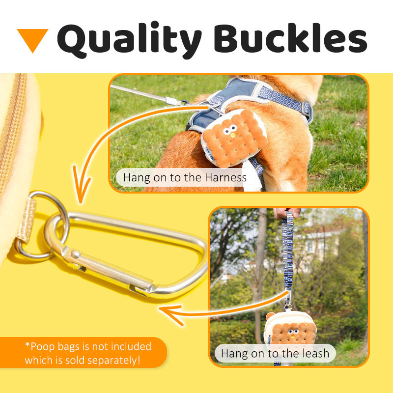 HamshMoc Dung Tích Lớn Pet Poop Túi Đựng Di Động Sang Trọng Cho Chó Poop Túi Đựng Chất Lượng Cao Cho Chó Ngoài Trời Waling Phụ Kiện