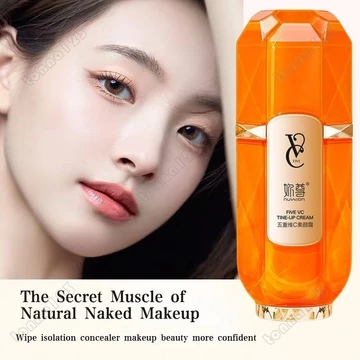 Kem dưỡng trắng da mặt năm chiều C kem dưỡng ẩm làm sáng che khuyết điểm kem cô lập tự nhiên không giả trắng kem dưỡng da lười biếng