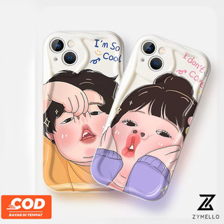 Ốp lưng OPPO Reno 13F 5G Reno12 F Reno 12 Reno11 F Reno 11 Reno 10 Reno 8T Reno 8Z Reno 7Z A18 Realme C53 C51 Reno8 Reno7 Reno6 Vỏ điện thoại di động TPU chống sốc cặp đôi hoạt hình