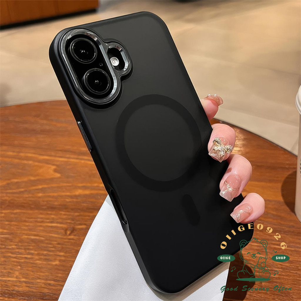 Ống kính kim loại cảm giác da từ tính Vỏ điện thoại iphone15 Pro Max 14 13 vỏ cho vỏ iPhone Vỏ mềm silicon TPU chống sốc