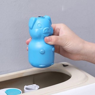 Lọ thả bồn cầu con heo khử mùi tẩy rửa diệt khuẩn nhà vệ sinh tiện lợi #A52