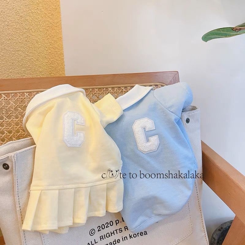 Quần Áo Thoáng Khí Chó Nhỏ Schnauzer Áo polo Dễ Thương Mỏng Phong Cách Teddy Mùa Xuân Mùa Hè Pomeranian Quần Áo Mèo Bichon WPC7 & & & -