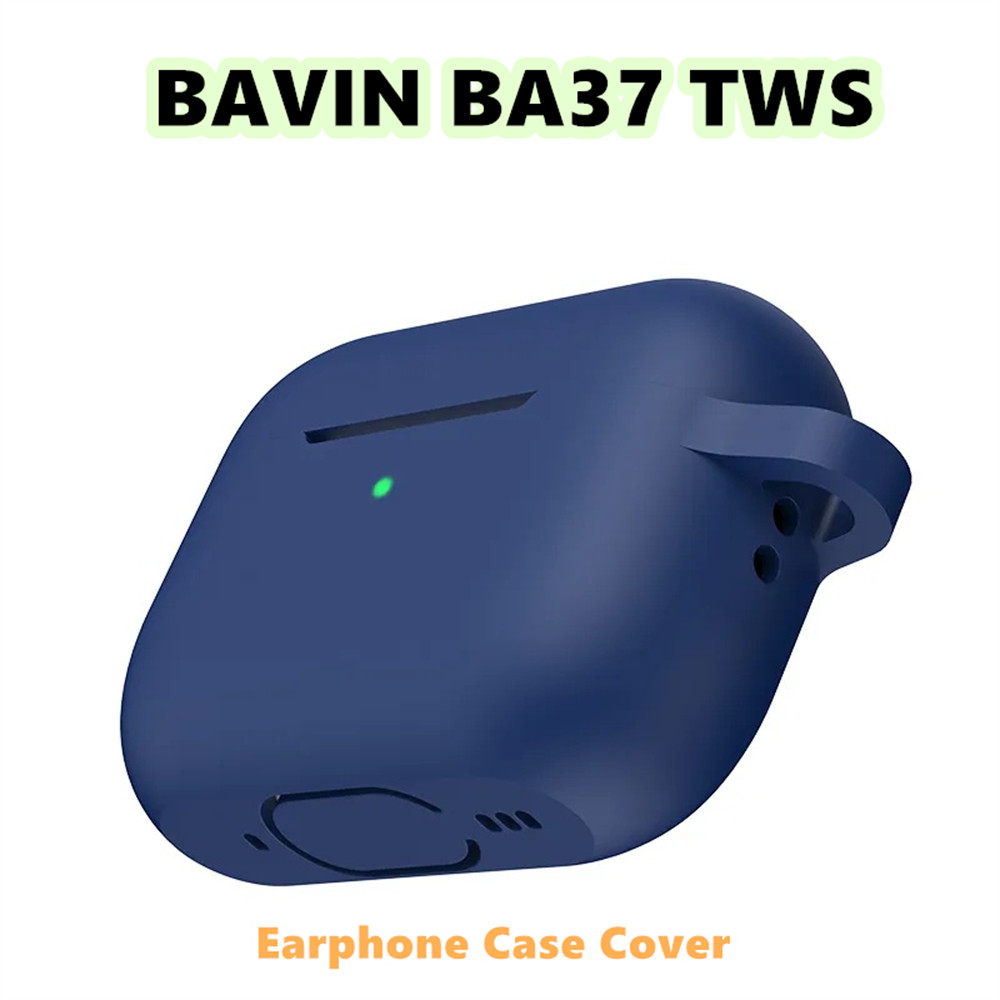 [Ngôi sao tương lai] Dành cho ốp lưng BAVIN BA37TWS dành cho doanh nghiệp Vỏ tai nghe silicon mềm màu trơn