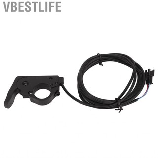 VBESTLIFE Tay cầm ga tăng tốc lắp ráp tiết kiệm không gian 12V‑72V cho xe đạp điện tay lái 22mm