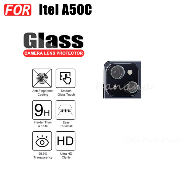 Ốp điện thoại di động chống rơi 3 TRONG 1 Itel A50C cho phim kính cường lực Itel A50 A70 + phim ống kính