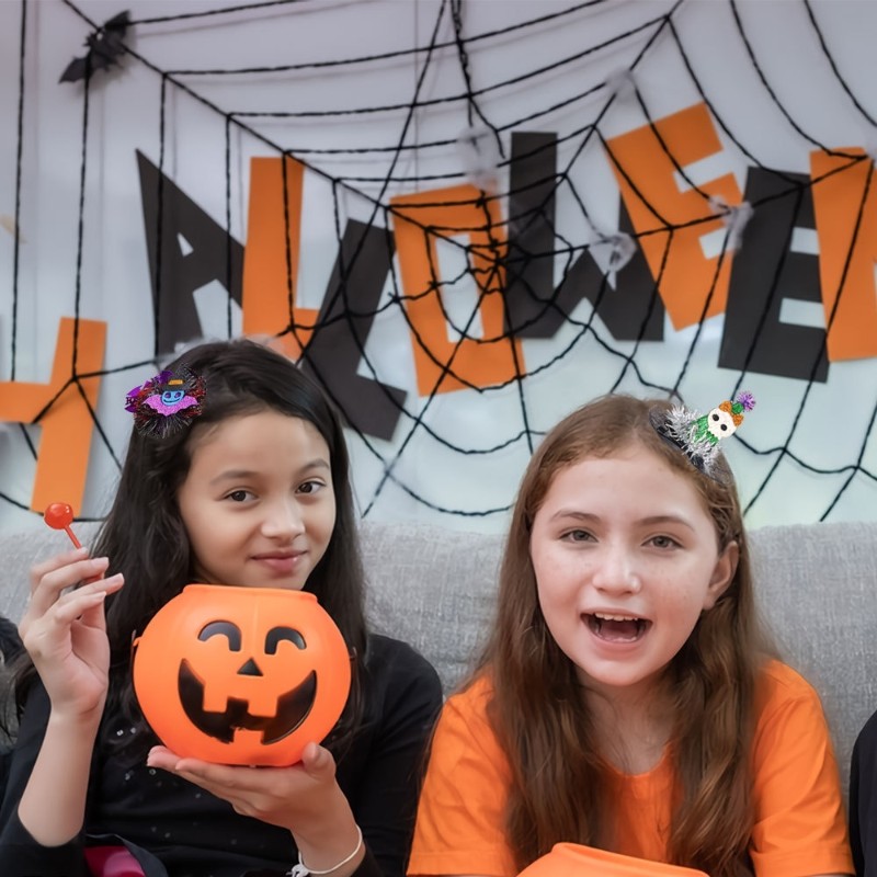 Halloween Sân Trang Trí Đạo Cụ Bí Ngô Xô Kẹo Xô Giá Đỡ Xô Giỏ Mini