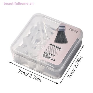 [Beautifulhome] Bàn chải thay thế sơn móng tay Bàn chải thay thế sơn Gel cho Salon hoặc Dụng cụ bôi móng tay tại nhà [làm đẹp]