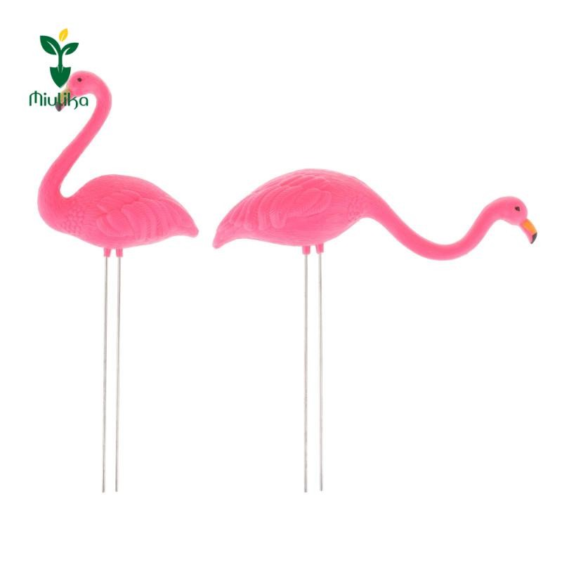 Miulika Flamingo Vườn Cọc Tượng Các Bức Tượng Trang Trí Sân Hiên Nhà Cho Lối Đi Hành Lang