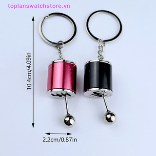 Toplanswatchstore Hộp số tốc độ ô tô Gear Móc khóa Mô phỏng Phụ tùng ô tô Mô hình Mặt dây chuyền 6 tốc độ Hướng dẫn sử dụng Móc khóa phong cách ô tô để làm quà tặng VN