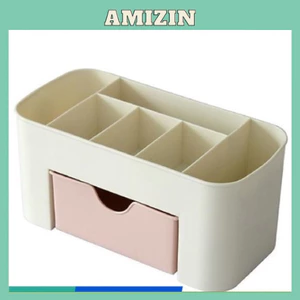 Kệ đựng mĩ phẩm kiểu mới siêu tiện dụng ( 1 tầng nhiều ngăn) AMIZIN
