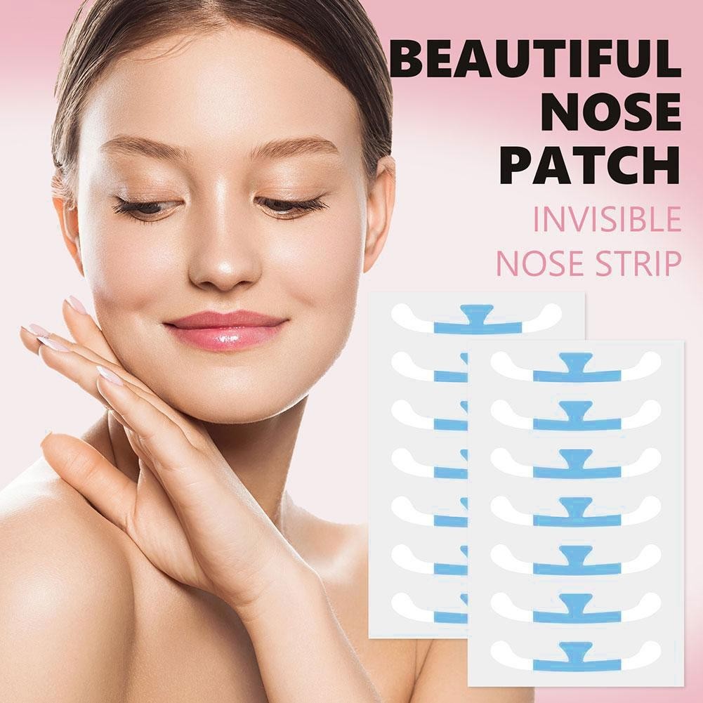 Soug Đẹp Miếng Dán Nẹp Mũi Nhỏ Vô Hình Thu Nhỏ Có Thể Dùng Y7j1