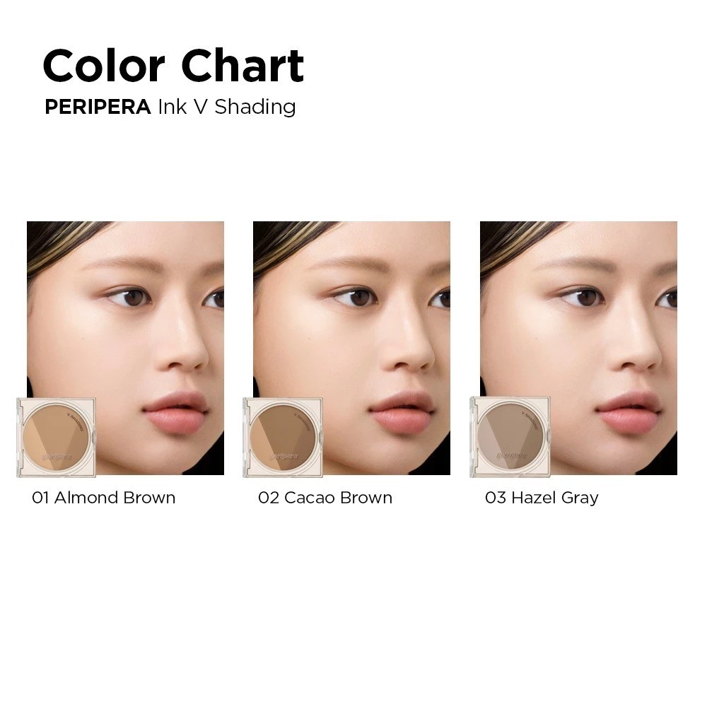 Bảng Phấn Tạo Khối Hiệu Ứng Tự Nhiên Peripera V Shading 9.5g
