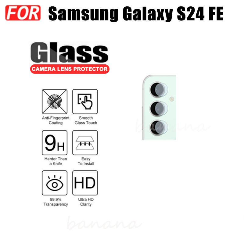 Phim kính cường lực 3 TRONG 1 Samsung S24 FE cho Samsung S23FE A06 Kính bảo vệ toàn màn hình + Phim ống kính máy ảnh + Phim mặt sau
