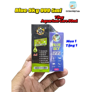 Blue Sky 999 5ml Tặng Kèm Vi Sinh Aquarium Care 50ml Cho Cá Cảnh